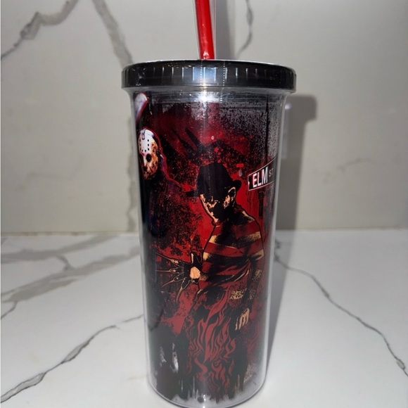Friday the 13th and Nightmare on Elm Street Tumbler - Picture 1 of 2